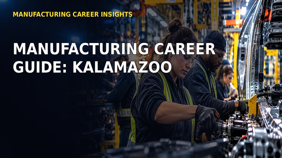 Manufacturing Career Guide: Kalamazoo