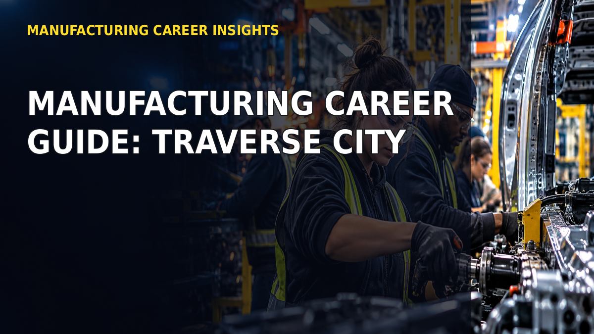 Manufacturing Career Guide: Traverse City