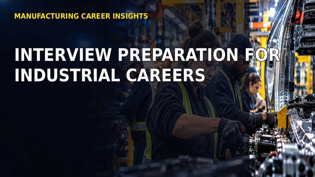 Interview Preparation for Industrial Careers