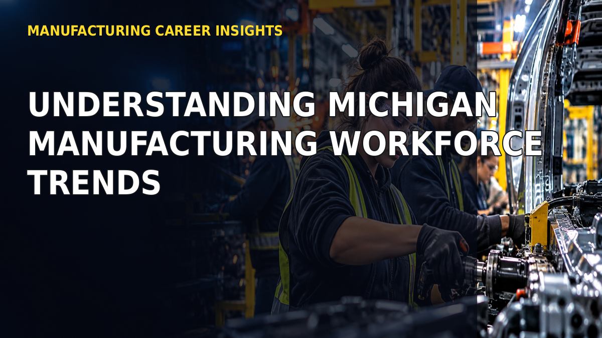 Understanding Michigan Manufacturing Workforce Trends