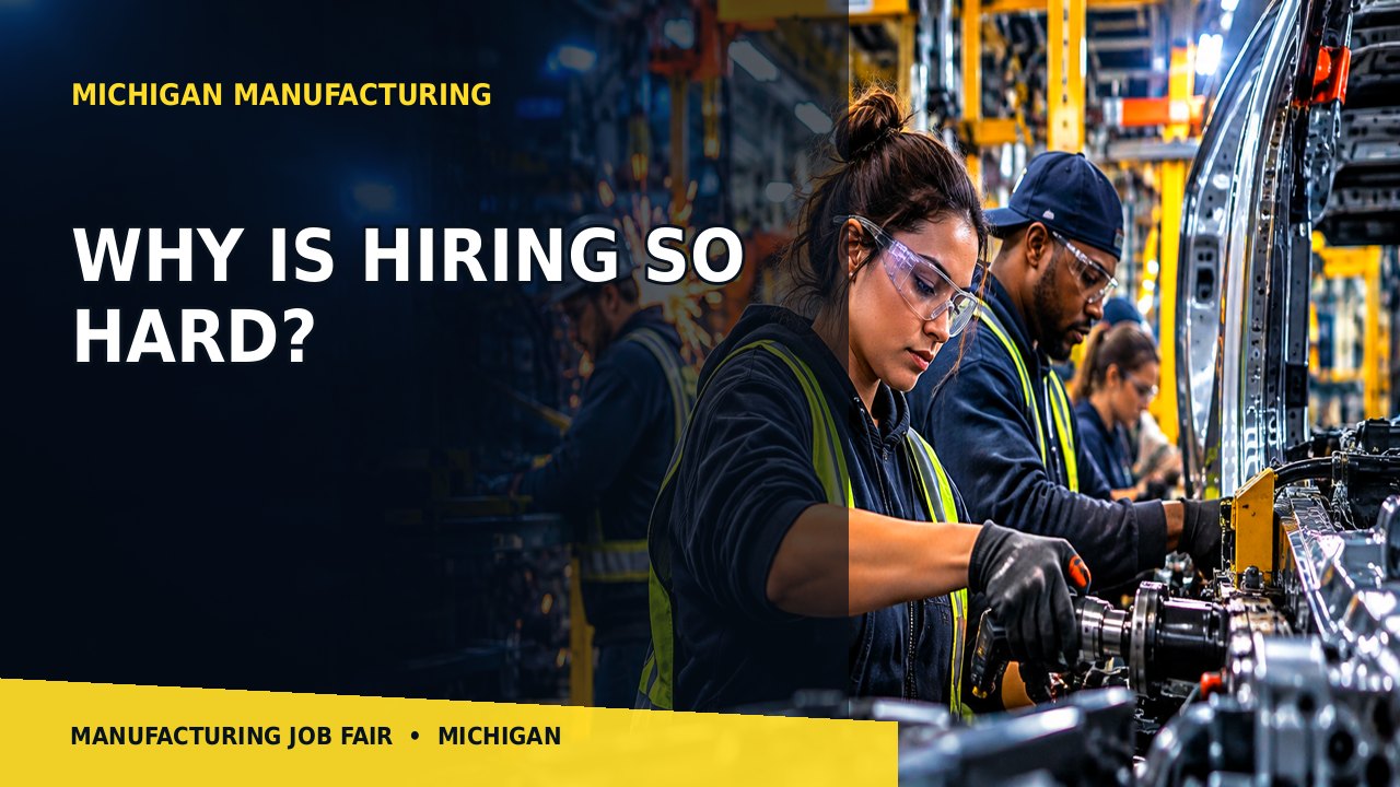 Manufacturing workplace career illustration for Production Operator