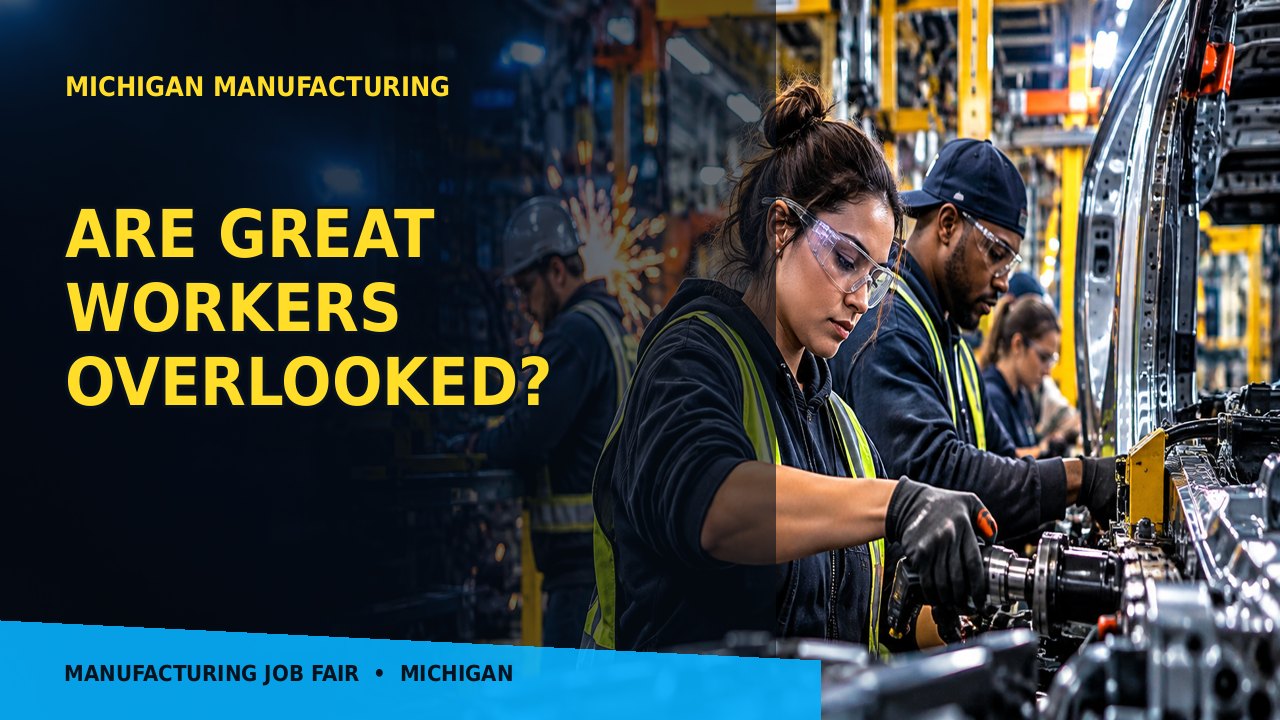Manufacturing workplace career illustration for Forklift Operator