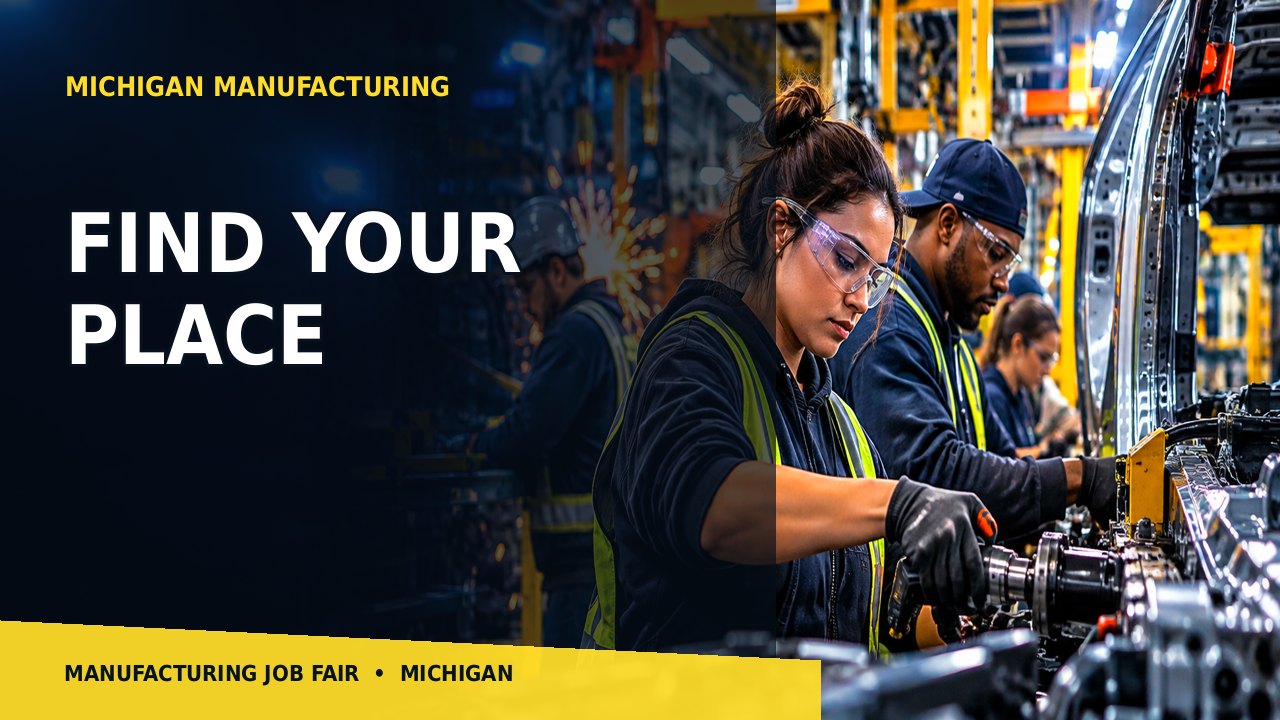 Manufacturing jobs and career opportunities in Kalamazoo - promotional illustration